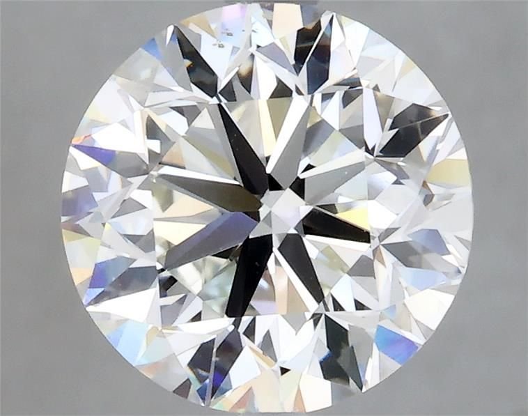 3.03ct H SI1 Very Good Cut Round Diamond