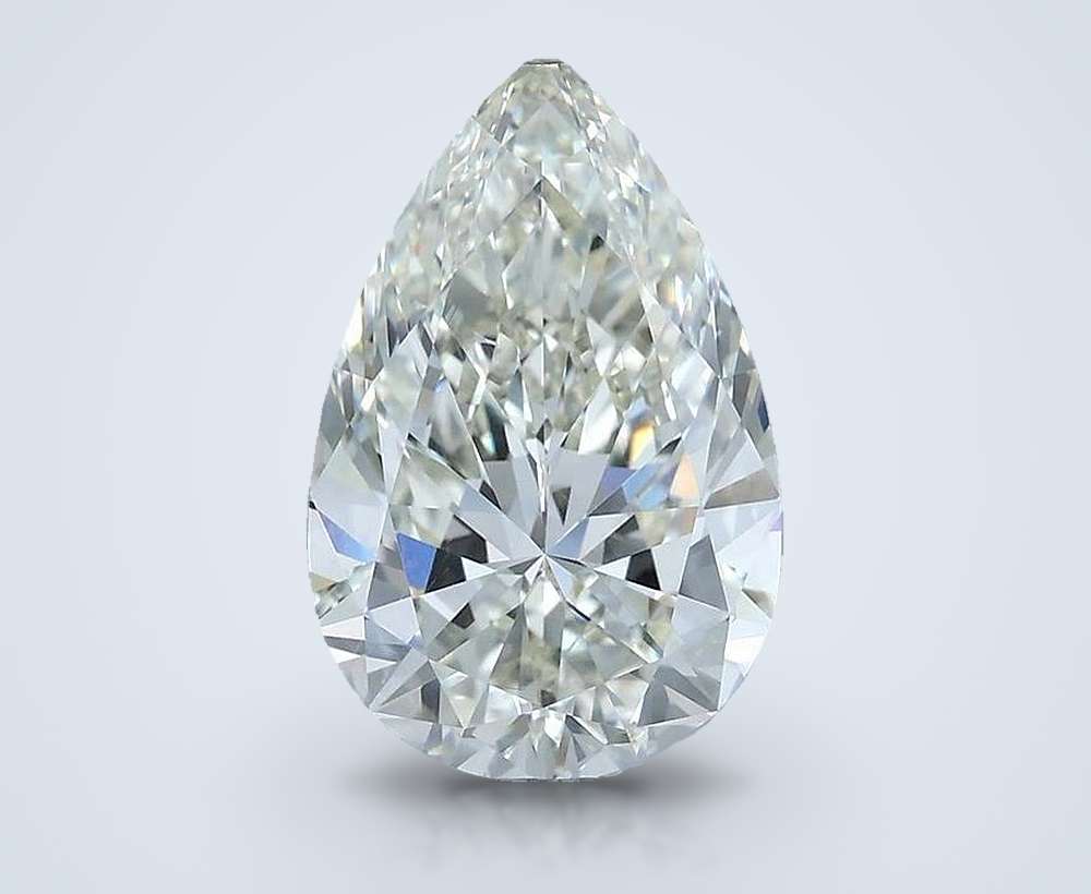 3.51 Carat Pear Natural Diamond