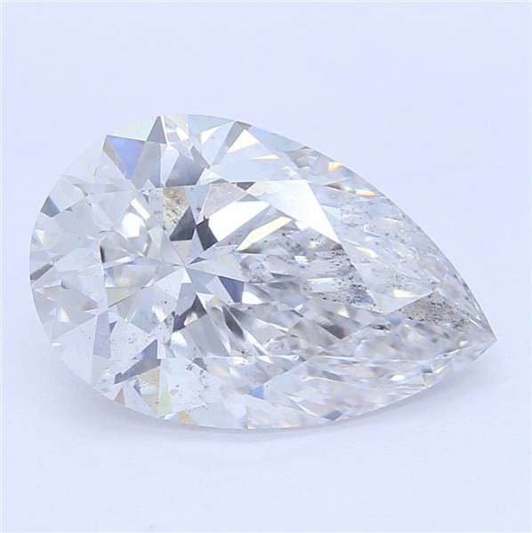 1.50ct E SI1 Rare Carat Ideal Cut Pear Lab Grown Diamond