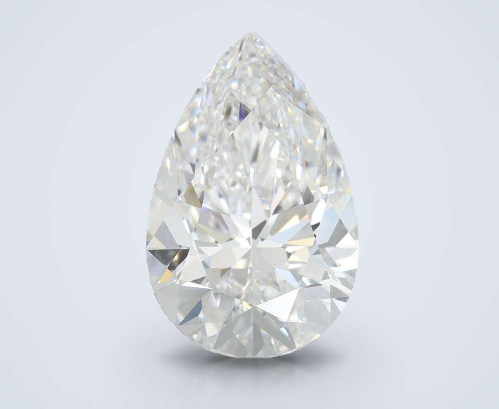 4.21 Carat Pear Lab Diamond