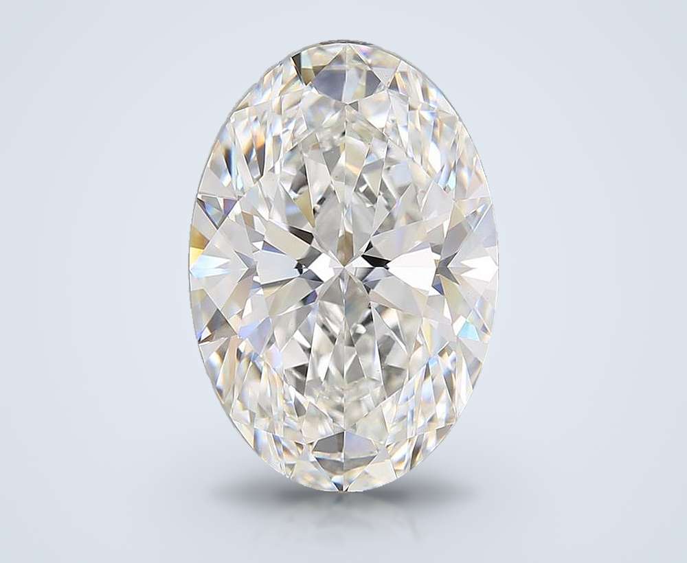 10.08 Carat Oval Lab Diamond