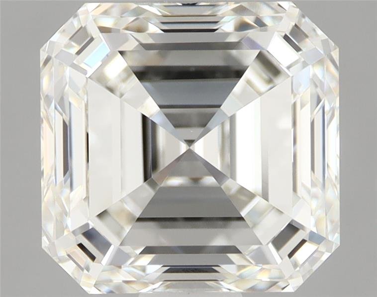 2.52ct J VS1 Very Good Cut Asscher Diamond