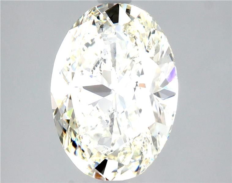 2.50ct K SI1 Rare Carat Ideal Cut Oval Diamond