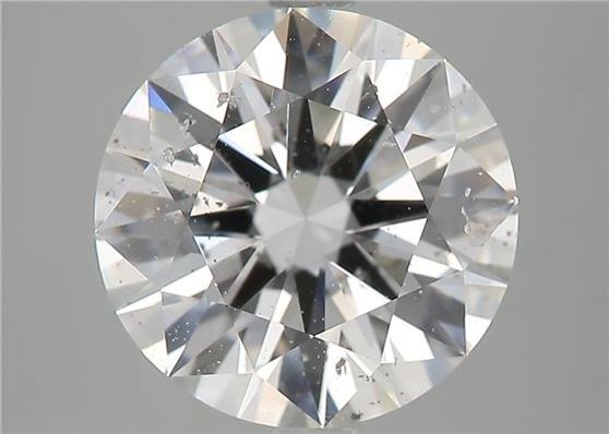 3.33ct E SI2 Excellent Cut Round Diamond