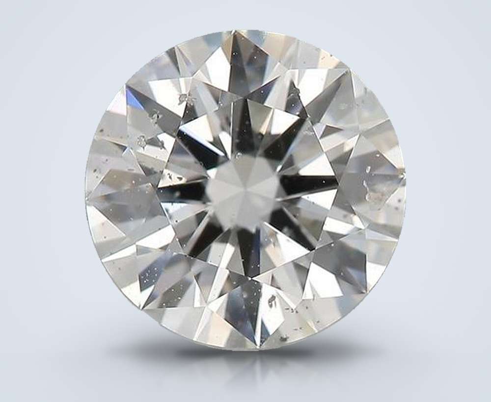 3.33 Carat Round Natural Diamond