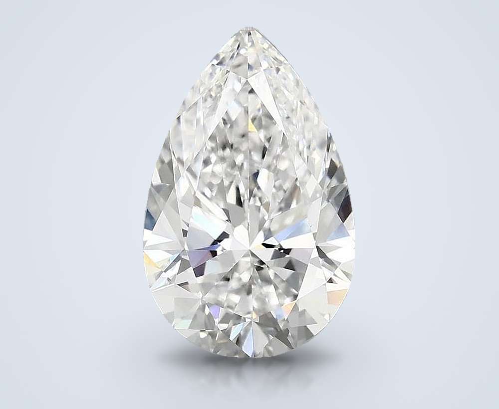 3.00 Carat Pear Lab Diamond