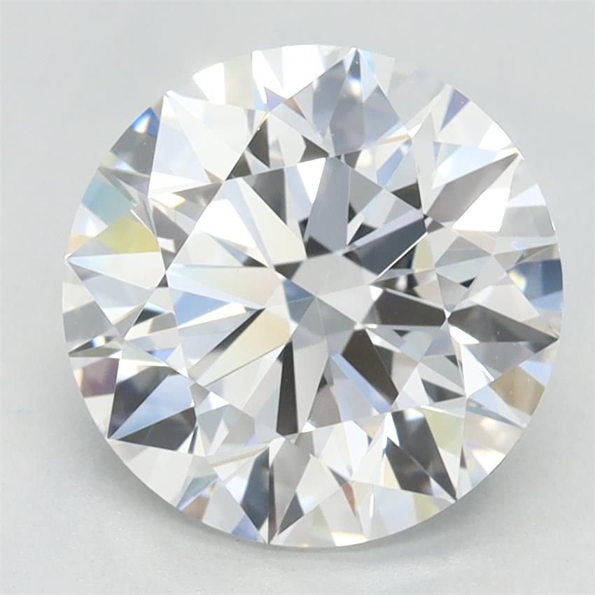 2.72ct D VVS1 Rare Carat Ideal Cut Round Lab Grown Diamond