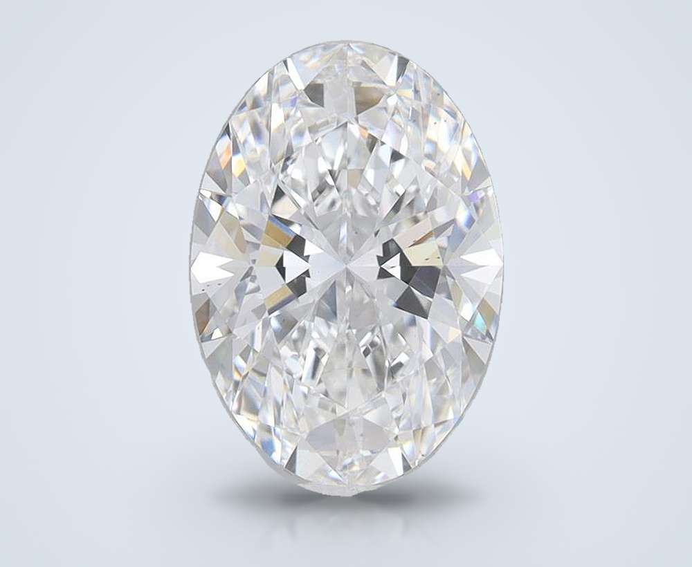 3.51 Carat Oval Lab Diamond