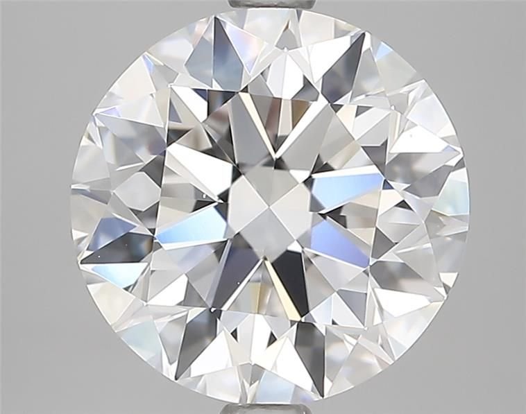 2.41ct D VS2 Rare Carat Ideal Cut Round Diamond