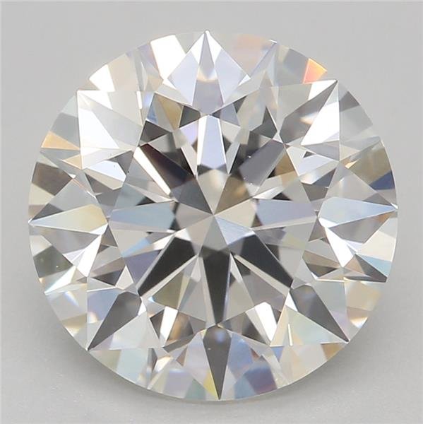 2.57ct F VS1 Rare Carat Ideal Cut Round Lab Grown Diamond