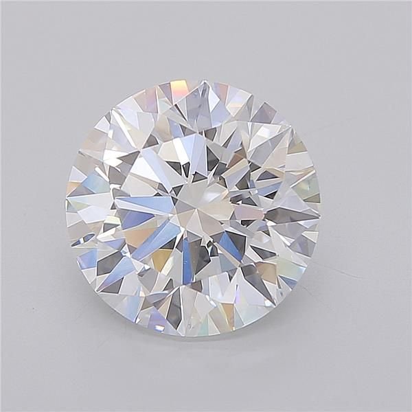 5.04ct E VVS2 Rare Carat Ideal Cut Round Lab Grown Diamond