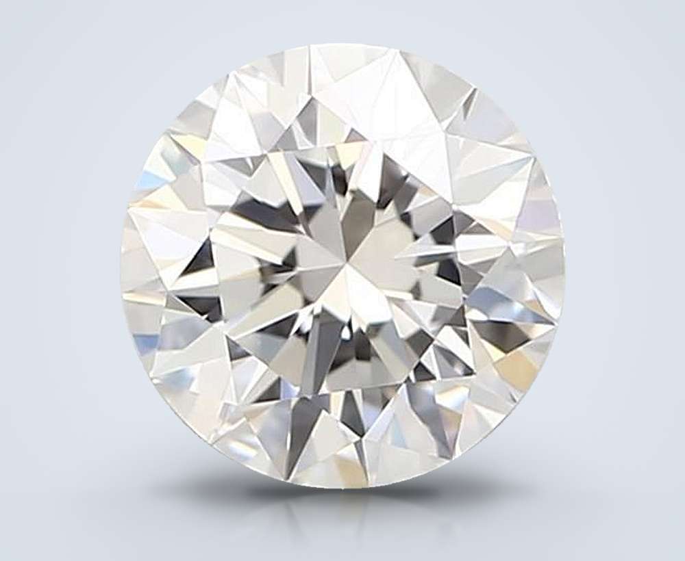 0.52 Carat Round Natural Diamond