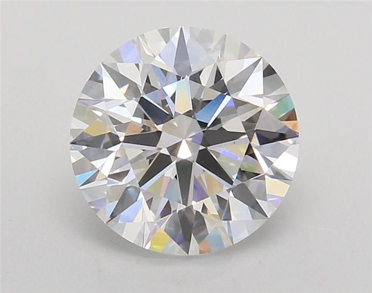 3.05ct E VS1 Rare Carat Ideal Cut Round Lab Grown Diamond