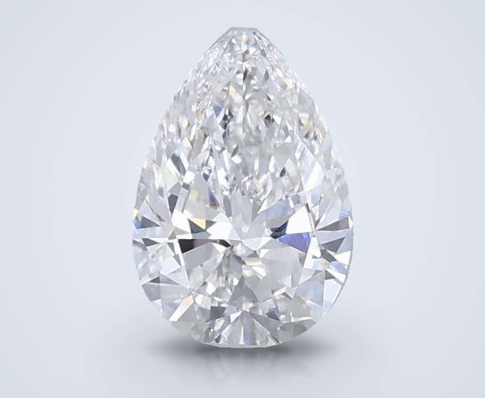 0.52 Carat Pear Lab Diamond