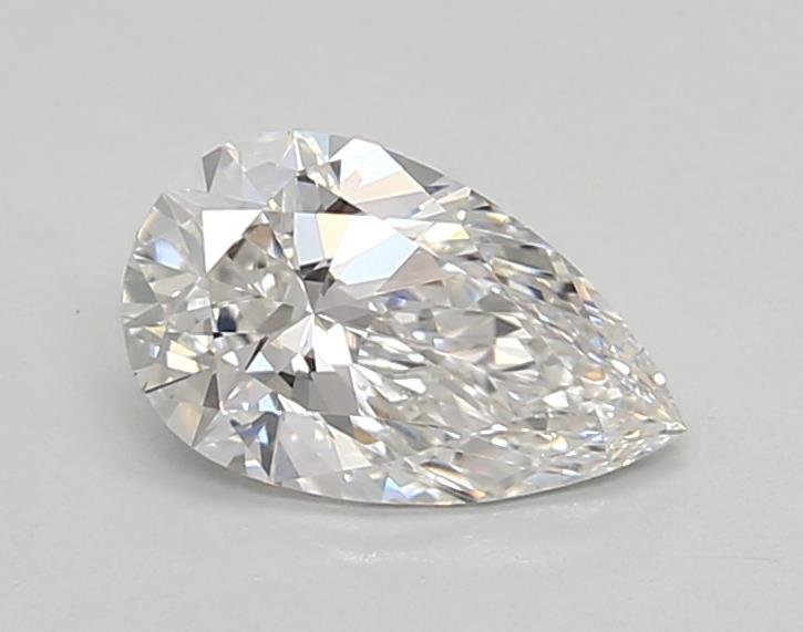 0.79ct E VVS2 Rare Carat Ideal Cut Pear Lab Grown Diamond