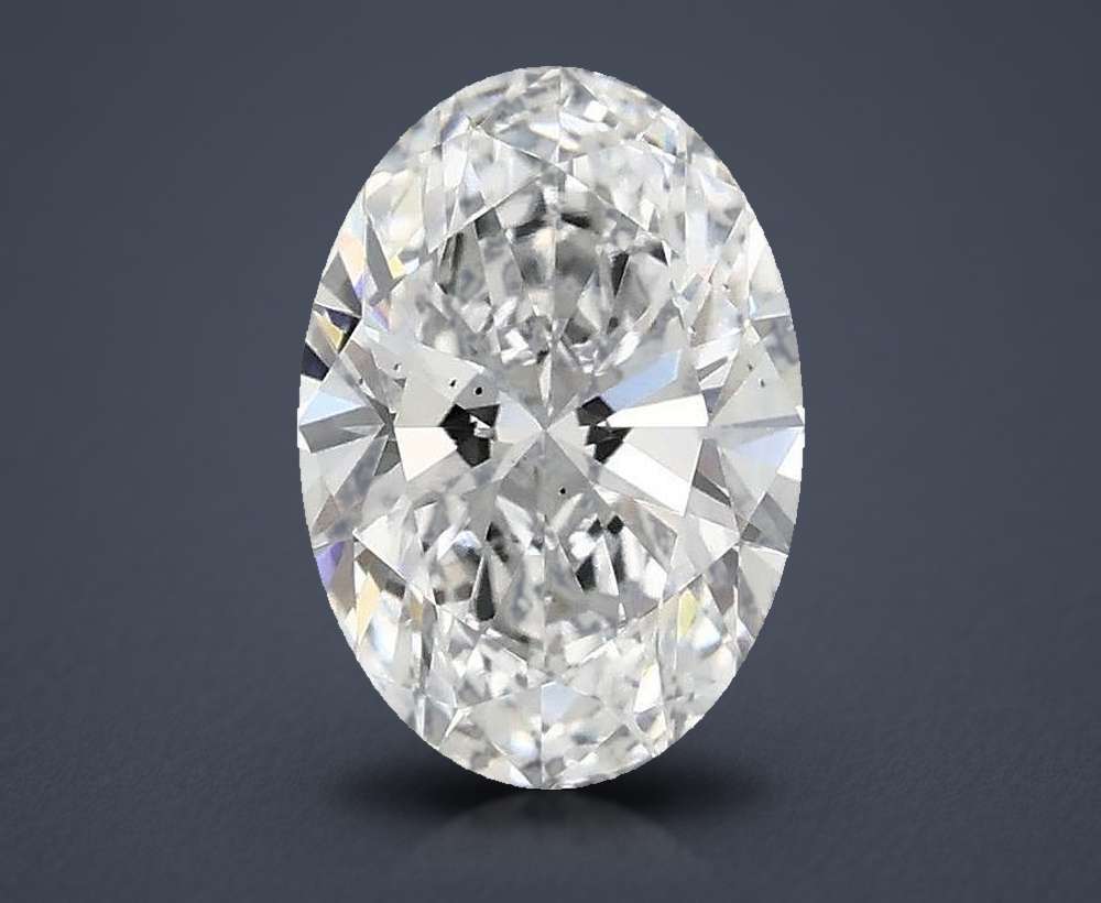 1.42 Carat Oval Lab Diamond