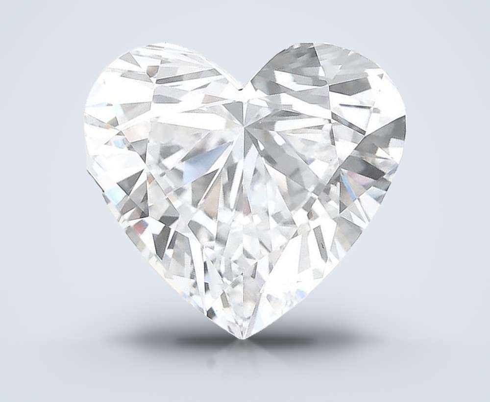 1.00 Carat Heart Lab Diamond