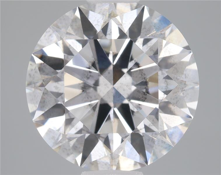 3.08ct F SI2 Rare Carat Ideal Cut Round Lab Grown Diamond