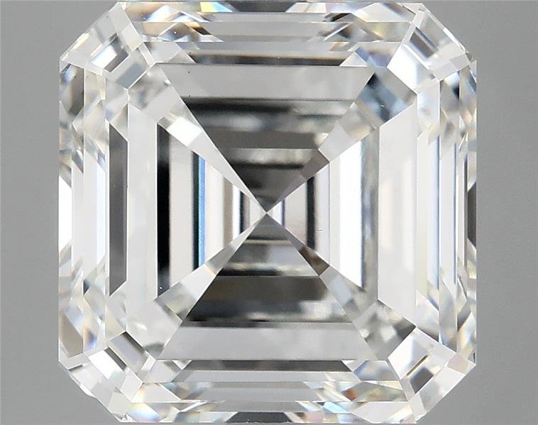 8.01ct F VS1 Very Good Cut Asscher Lab Grown Diamond