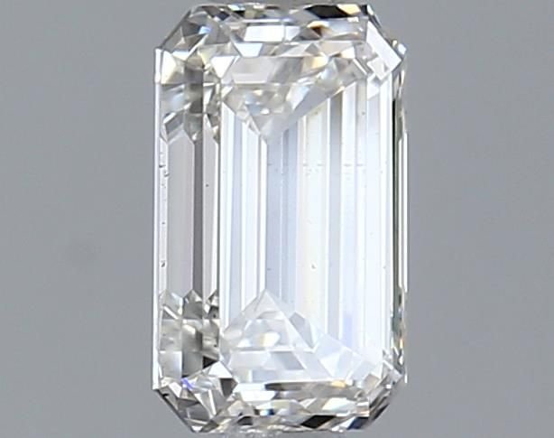 1.38ct G SI1 Rare Carat Ideal Cut Emerald Lab Grown Diamond