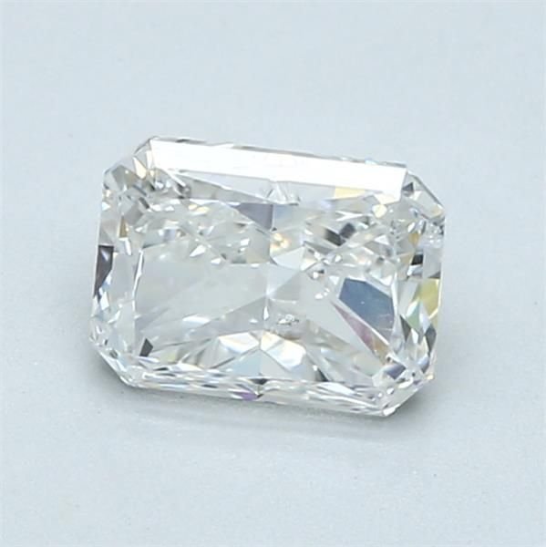 1.01ct F SI2 Rare Carat Ideal Cut Radiant Diamond