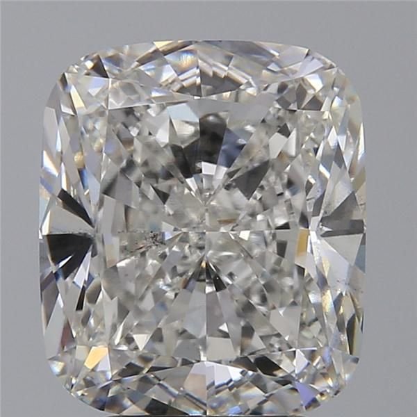 4.12ct G SI1 Rare Carat Ideal Cut Cushion Lab Grown Diamond