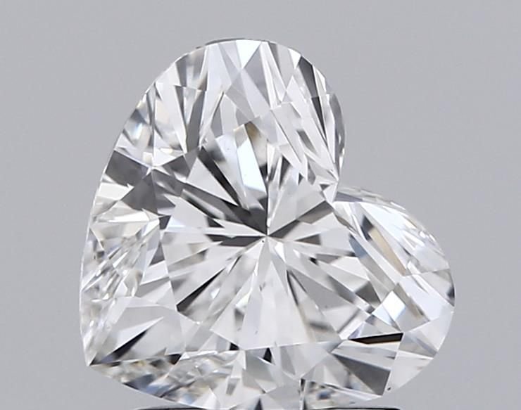 1.67ct G VS1 Rare Carat Ideal Cut Heart Lab Grown Diamond