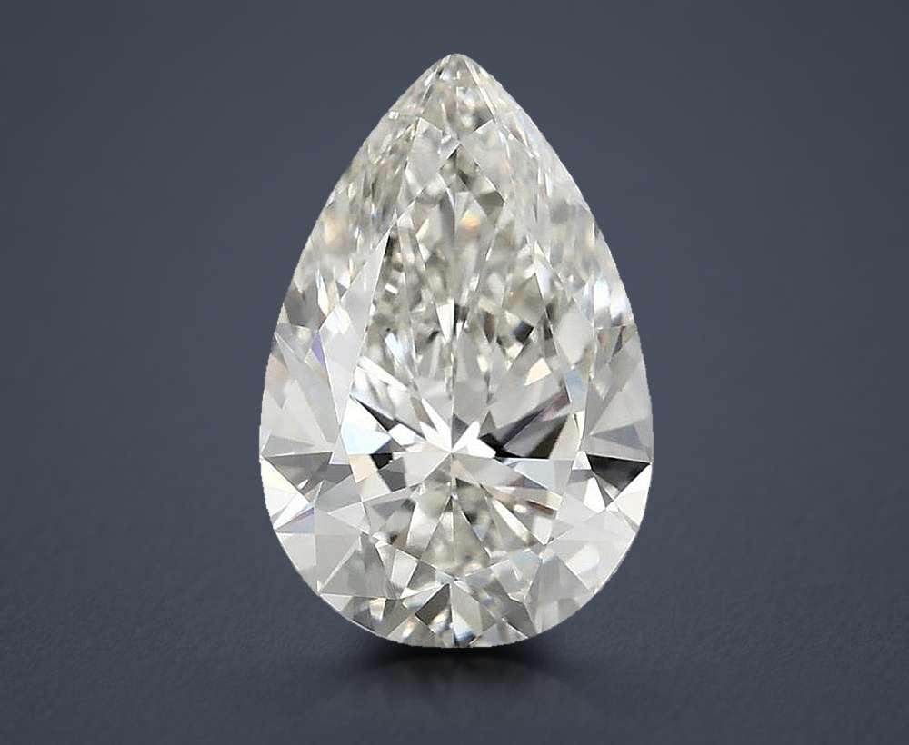 2.97 Carat Pear Lab Diamond