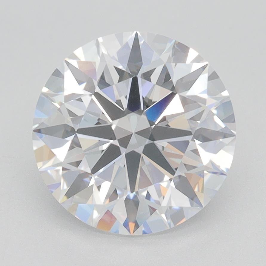 2.78ct D VVS1 Rare Carat Ideal Cut Round Lab Grown Diamond