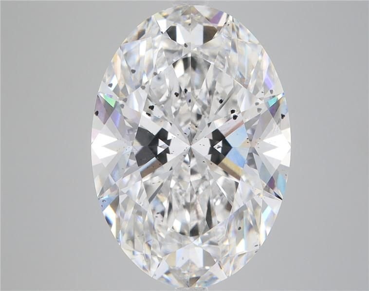 7.50ct F SI2 Rare Carat Ideal Cut Oval Lab Grown Diamond