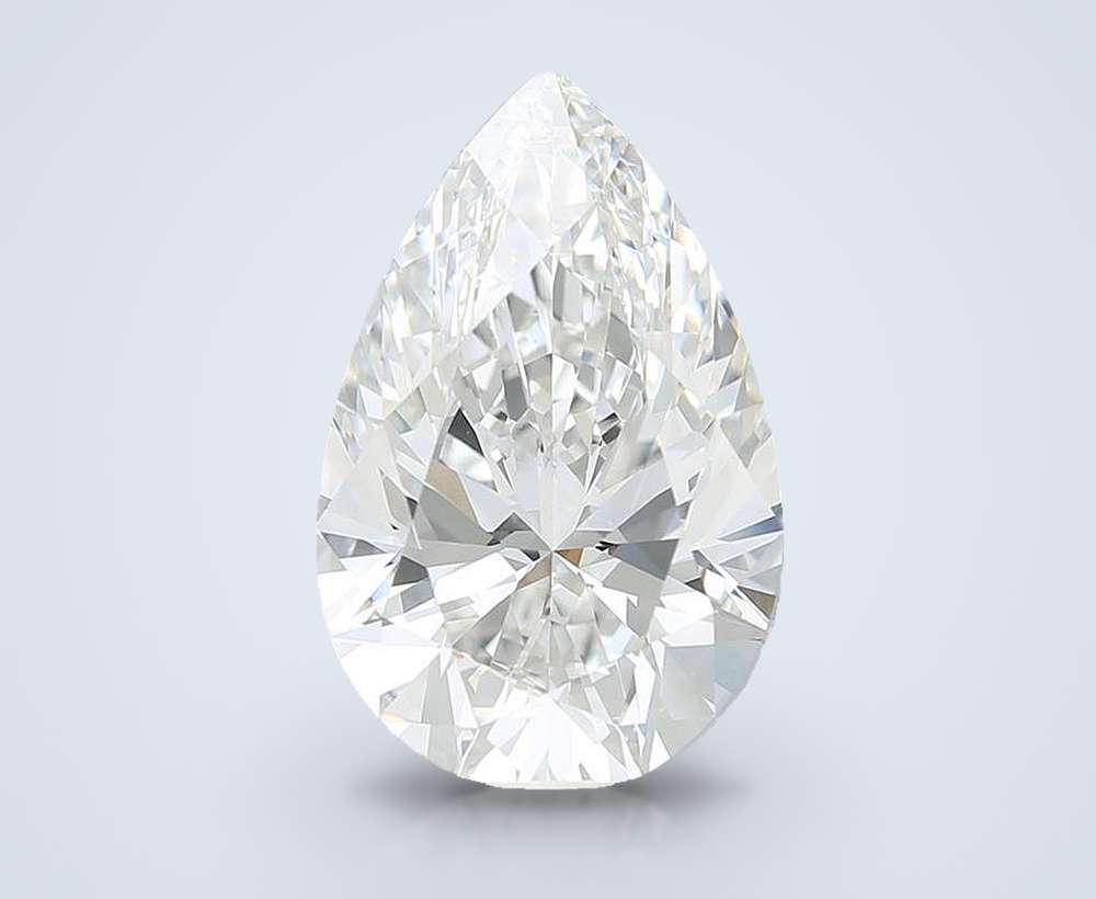 9.11 Carat Pear Lab Diamond