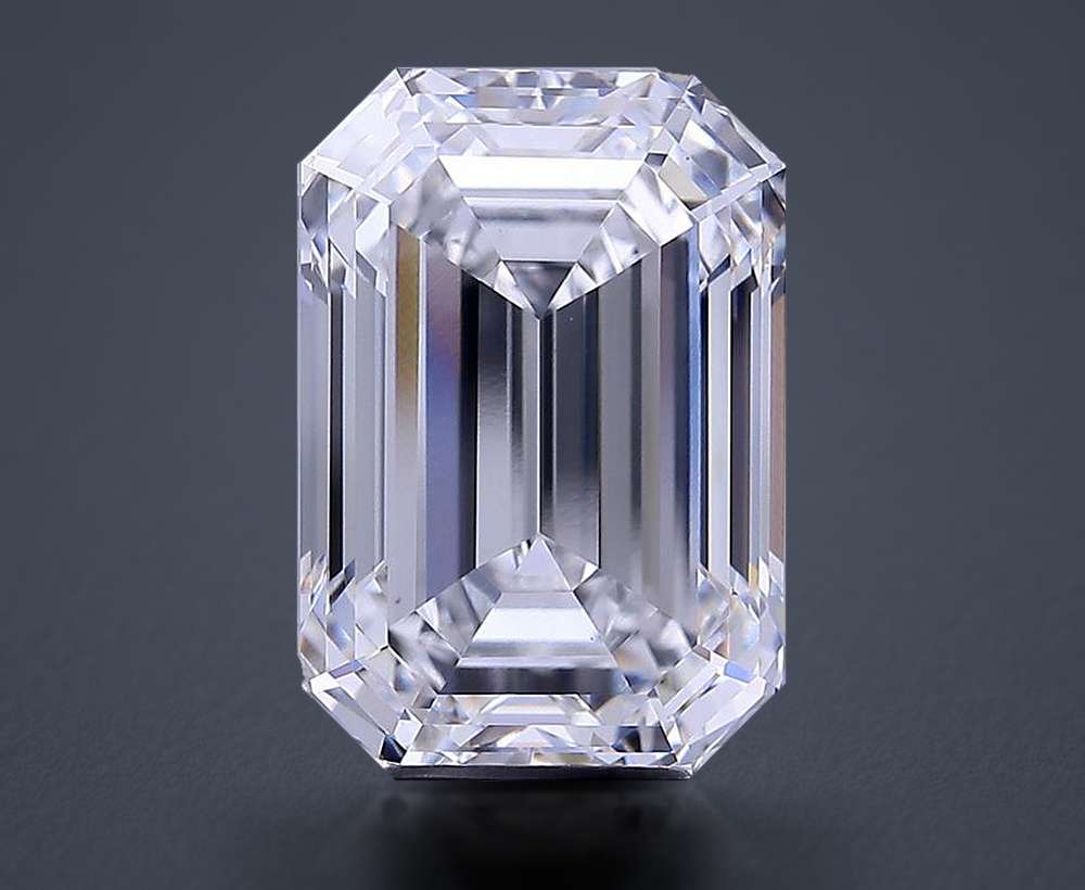 6.66 Carat Emerald Lab Diamond