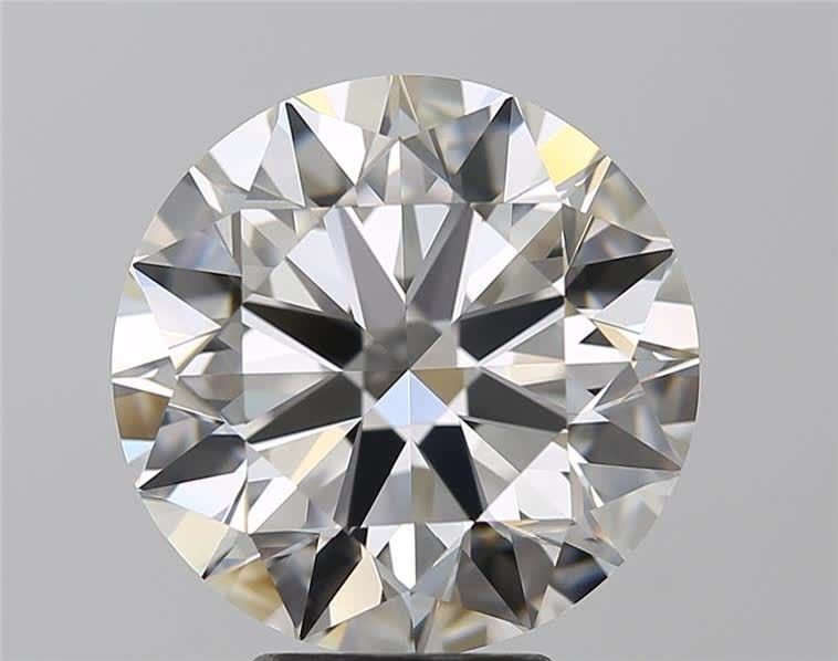 5.53ct G IF Rare Carat Ideal Cut Round Diamond