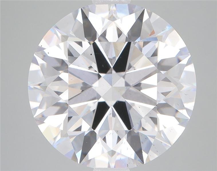 6.59ct G SI1 Rare Carat Ideal Cut Round Lab Grown Diamond