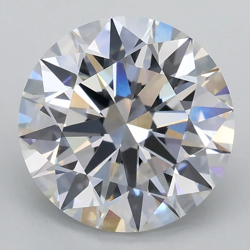 3.09ct E VVS2 Rare Carat Ideal Cut Round Lab Grown Diamond