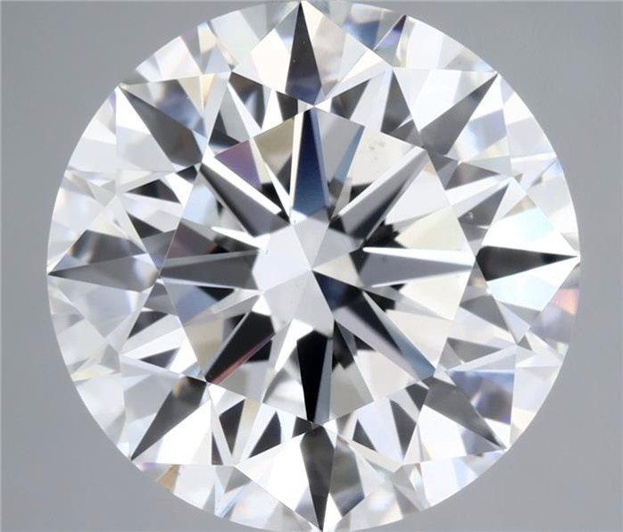 4.05ct E VS1 Rare Carat Ideal Cut Round Diamond