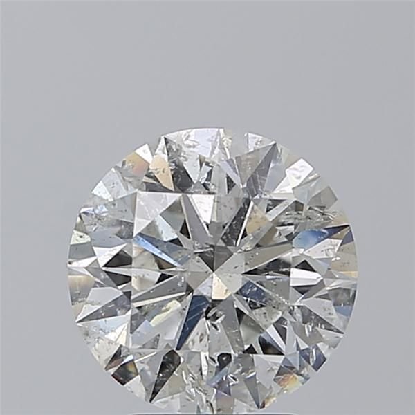 3.01ct G SI2 Ideal Cut Round Diamond