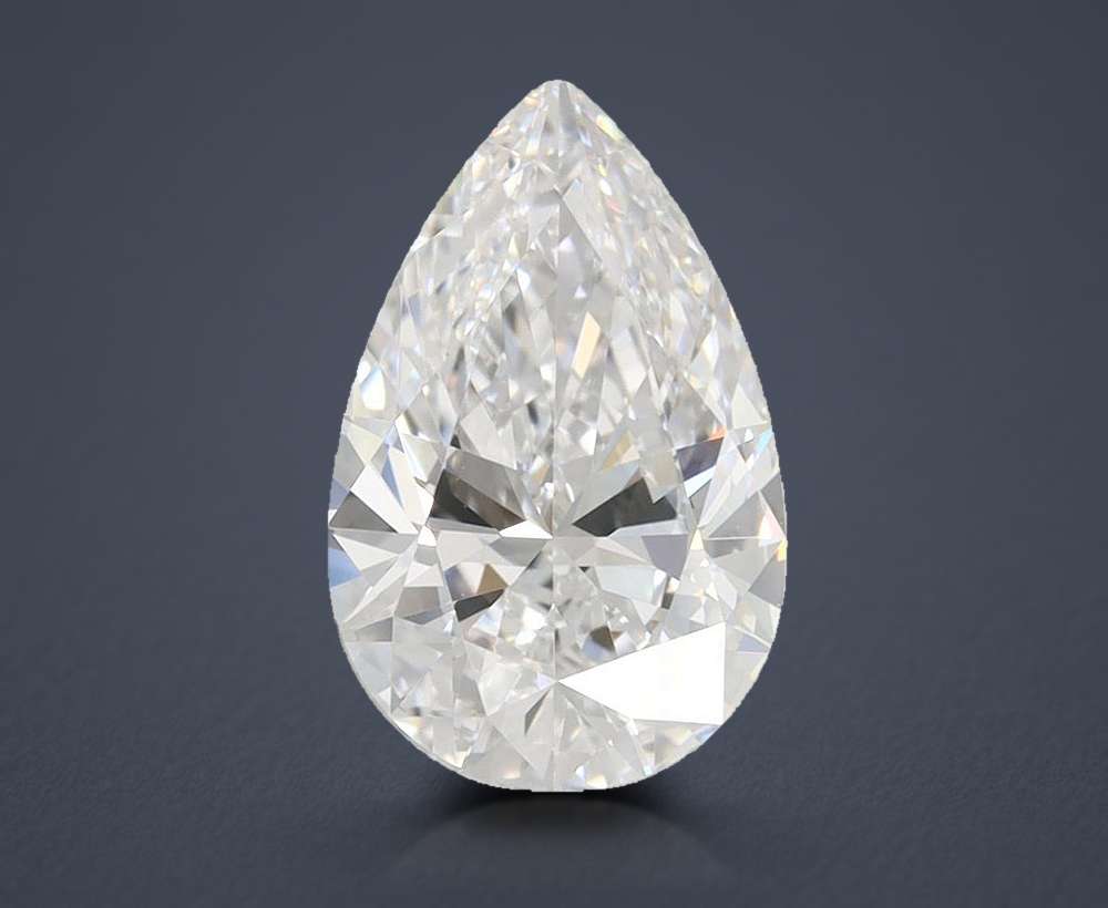 1.84 Carat Pear Lab Diamond