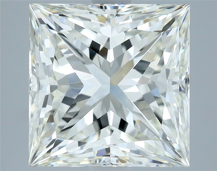 4.22ct I VS1 Rare Carat Ideal Cut Princess Diamond