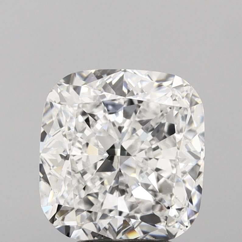 5.02ct E VVS2 Rare Carat Ideal Cut Cushion Lab Grown Diamond