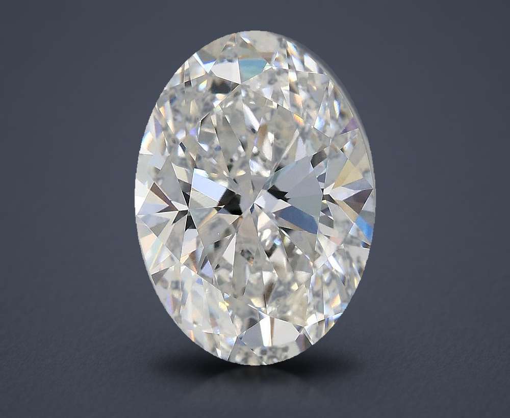 4.01 Carat Oval Lab Diamond