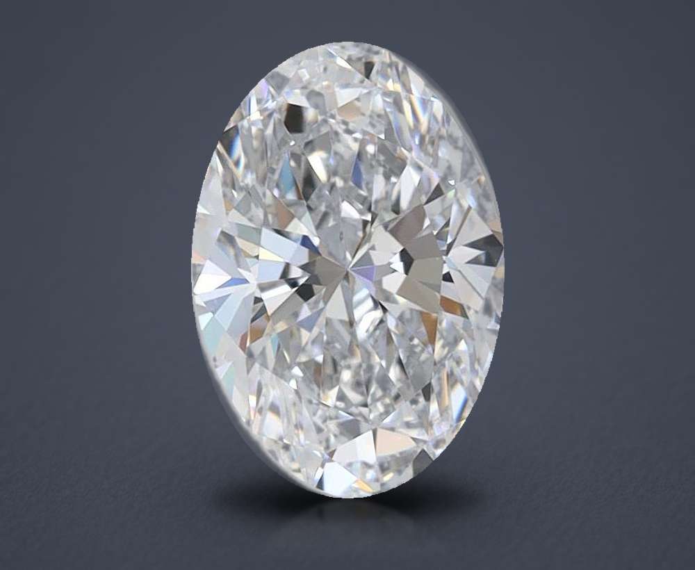 1.26 Carat Oval Lab Diamond