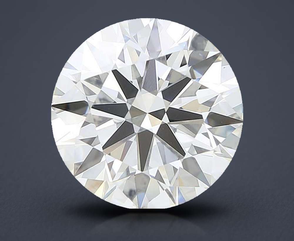 6.71 Carat Round Lab Diamond