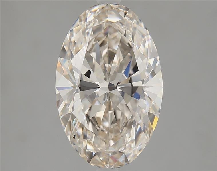 3.02ct K VVS2 Rare Carat Ideal Cut Oval Diamond