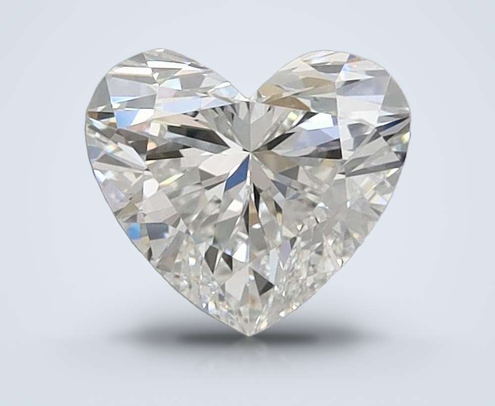 1.00 Carat Heart Lab Diamond