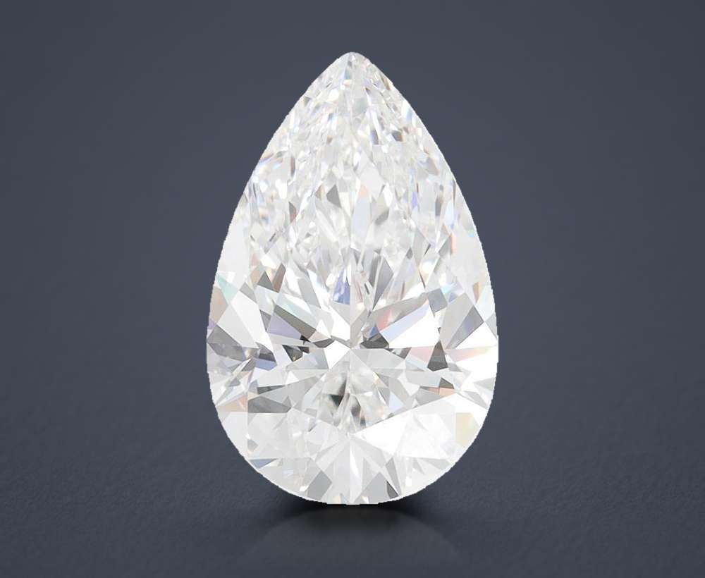 3.05 Carat Pear Lab Diamond