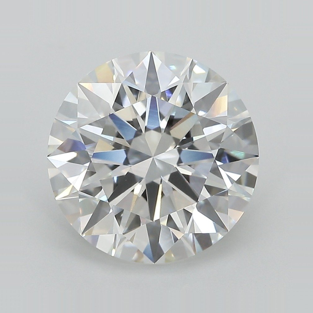 5.23ct E VVS2 Rare Carat Ideal Cut Round Lab Grown Diamond