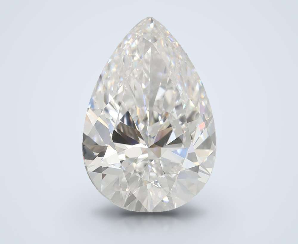 3.08 Carat Pear Lab Diamond