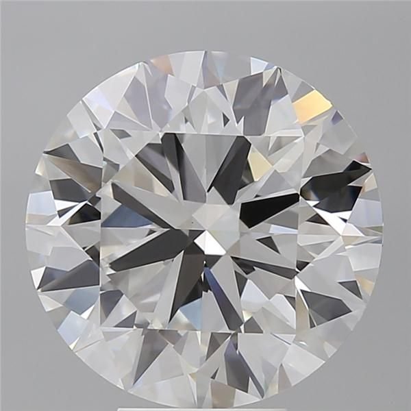 7.57ct F VVS2 Rare Carat Ideal Cut Round Lab Grown Diamond