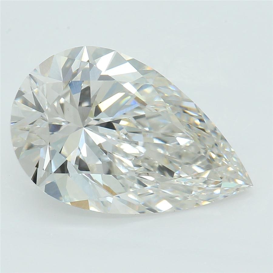 2.54ct G VVS2 Rare Carat Ideal Cut Pear Lab Grown Diamond